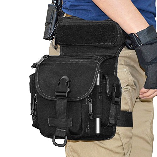 Reebow Gear Military Tactical Drop Leg Bag Tool Fanny Thigh Pack Leg R