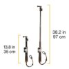 AmazonBasics Extending Stick with Remote Housing for GoPro - Image 2