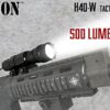 Orion H40-W 500 Lumen LED Tactical Flashlight with Pressure Switch and Rifle Mount - Image 2