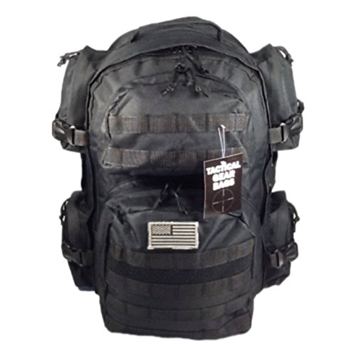 NPUSA Men's Large Expandable Tactical Molle Hydration ReadyBackpack Da