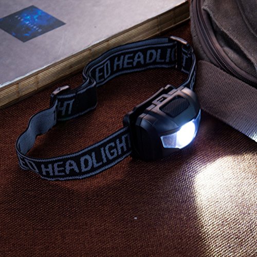 Durapower® Led Flashlight Headlamp Combo Zoomable Focus Red Light Adjustable And Water Resistant Include 3 AAA Batteries - Image 4