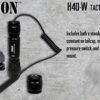 Orion H40-W 500 Lumen LED Tactical Flashlight with Pressure Switch and Rifle Mount - Image 3