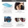 iCarez [HD Clear] Screen Protector for Apple iPad Mini 4 [ Unique Hinge Install Method With Kits ] Easy Install with Lifetime Replacement Warranty [2-Pack] - Retail Packaging 2015 - Image 4