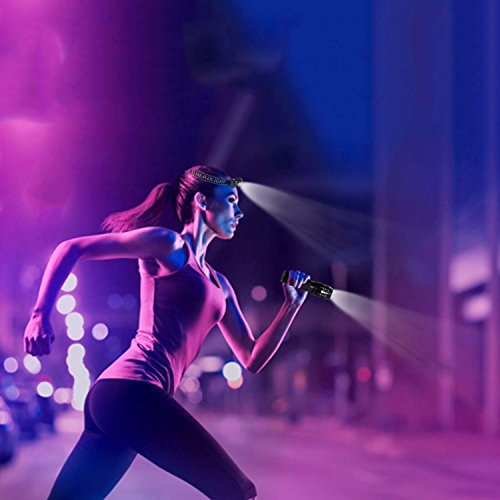 Durapower® Led Flashlight Headlamp Combo Zoomable Focus Red Light Adjustable And Water Resistant Include 3 AAA Batteries - Image 6