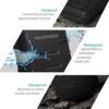 RAVPower 10050mAh Portable Charger Outdoor External Battery Pack Waterproof Dustproof and Shockproof Rugged (Premiun Battery Cell) Built-in Flashlight; iSmart Technology – Black - Image 2