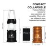 [4 Pack] LED Camping Lantern Flashlights – Hurricane Emergency Tent Light – Backpacking, Hiking, Fishing, & Outdoor Lighting Bug Out Bag Camping Equipment | Portable, Compact, & Water Resistant Gift - Image 5